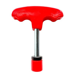 Freza manuala pentru gaurit furtunuri, pentru irigatii prin picurare, metal + plastic, D 14 mm