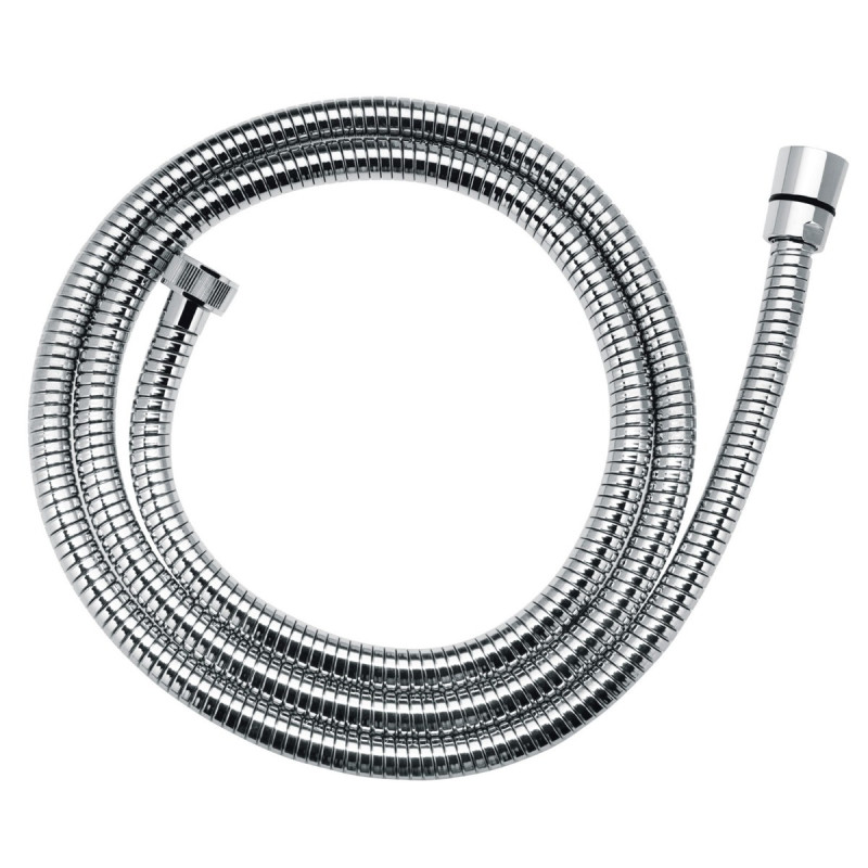 Furtun dus Ferro W05, flexibil si extensibil, 1.5 - 2 m, cromat