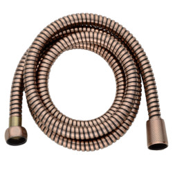 Furtun dus Kadda Bronze 8082150BZ, flexibil, 1.5 m, bronz