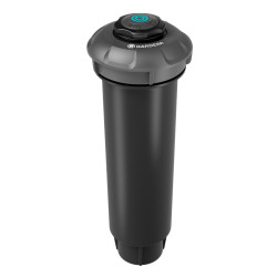 Aspersor Gardena MD80, telescopic, ingropat, circular, plastic, 2 bar, reglabil 80 - 360 grade, raza reglabila 3.5 - 5 m