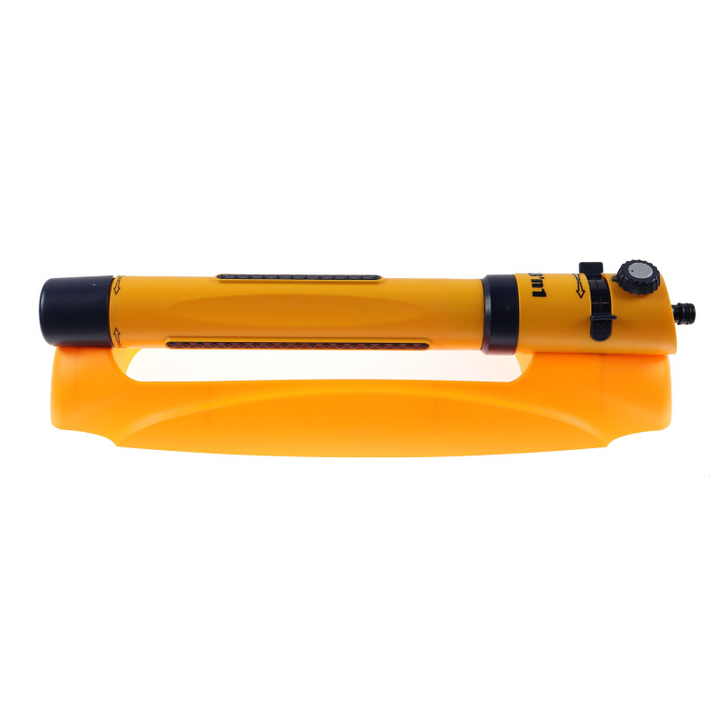 Aspersor Grunman DY7060, oscilant, 3 in 1, plastic, 5 bar, cu debit reglabil Aspersor Grunman DY7060, oscilant, 3 in 1, plastic, 5 bar, cu debit reglabil