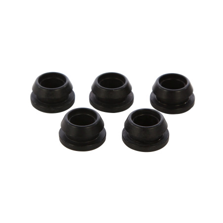 Garnitura pentru banda sau tub pentru irigatii prin picurare, negru, cauciuc, 8 x 14 mm, set 5 buc