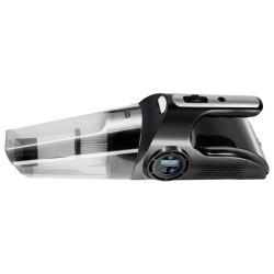 Aspirator auto, aspirare uscata, Roll Fast, 120 W, 12 V, filtru HEPA, functie compresor, manometru, lanterna LED, afisaj digital