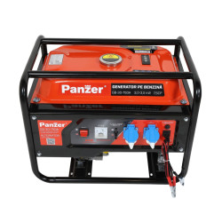 Generator de curent electric, monofazic, pe benzina, Panzer GB-30-75DA, 3 kW, 7.5 CP