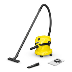 Aspirator cu sac Karcher WD 2 Plus V-12/4/18, aspirare umeda si uscata, 12 l, 1000 W, 1.628-000