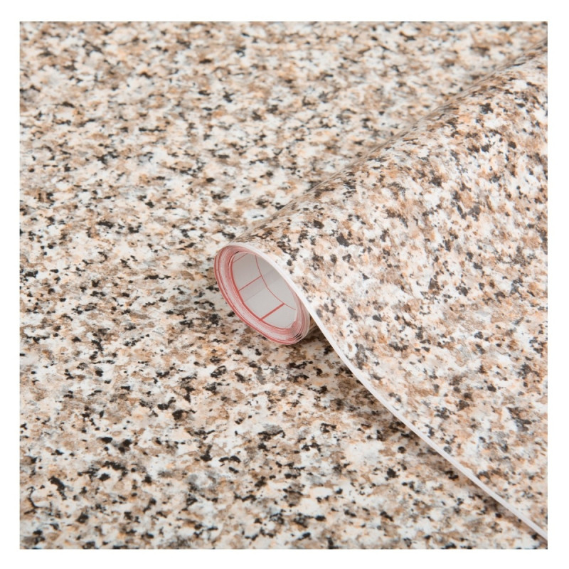 Autocolant granit D-c-Fix 8204-200, maro + negru, 0.675 m