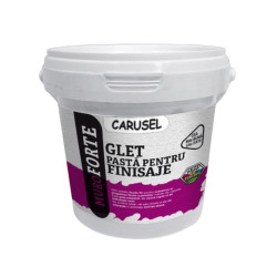 Glet pasta pentru finisaje, Carusel, interior, alb, 0.8 kg