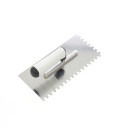 Gletiera inox Holzer 353, cu dinti de 8 mm, 27 x 13 cm