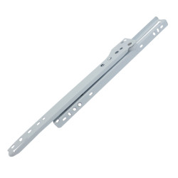 Glisiere pentru sertare, albe, Samet, 400 mm, set 2 bucati