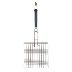 Gratar simplu Grunman BSK5, cu maner izolat termic, 52.5 x 22.5 cm