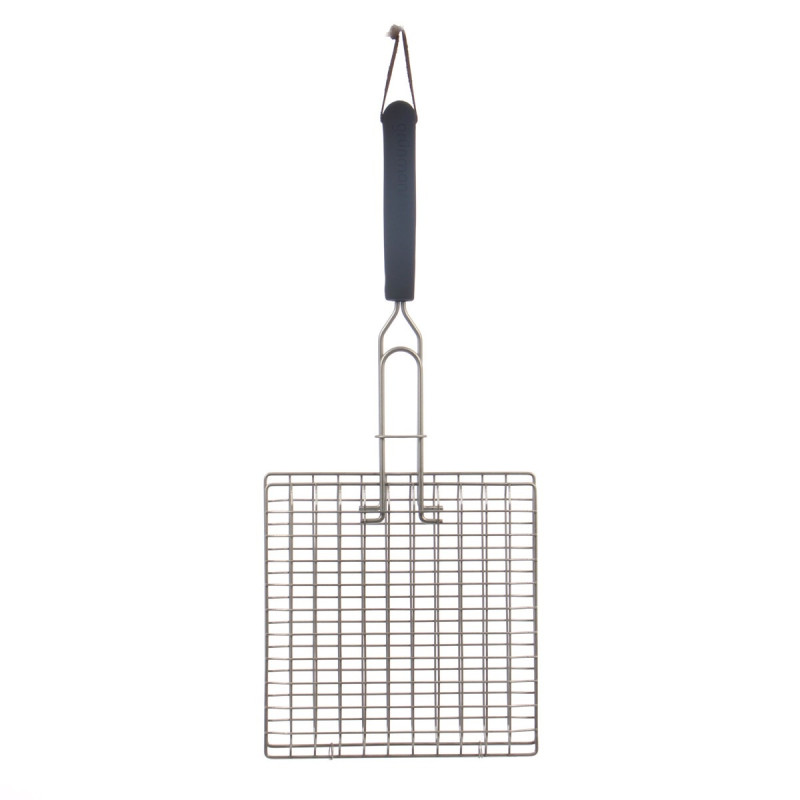 Gratar simplu Grunman BSK5, cu maner izolat termic, 52.5 x 22.5 cm