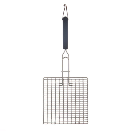 Gratar simplu Grunman BSK5, cu maner izolat termic, 52.5 x 22.5 cm
