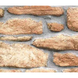 Autocolant pietre Gekkofix Rustic 10225, maro, 0.45 m