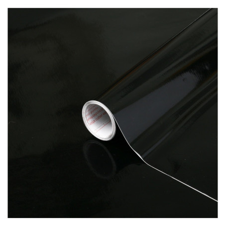 Autocolant unicolor D-c-Fix 1272-200, negru lucios, 0.45 m