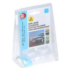Avertizor auto, All Ride, transparent, 2 bucati, 17 x 6 x 12 cm