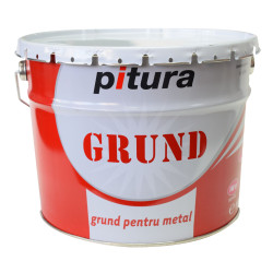 Grund pentru metal Pitura, anticoroziv, interior / exterior, gri, 10 L