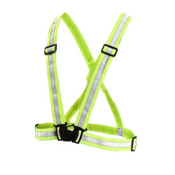 Ham reflectorizant, galben neon, marime universala