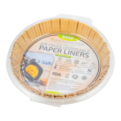Hartie de copt pentru friteuza, Zass ZPL 02, 20 x 4.5 cm, maro, 100 bucati