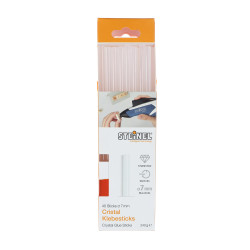 Bagheta adeziv transparent, pentru lipire, Steinel Cristal, 7 mm, 240 g