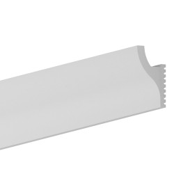 Bagheta decorativa polimer dur LED CHL3260, modern, alb, 200 x 3.2 x 6 cm