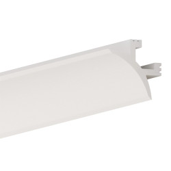 Bagheta decorativa polimer dur LED CHL6060, modern, alb, 200 x 6 x 6 cm