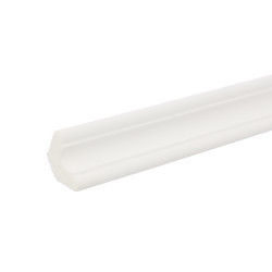 Bagheta decorativa polistiren A40, clasic, alb, 200 x 3 x 3 cm