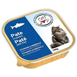 Hrana umeda pentru pisici, Cat Joy, adult, peste, 100 g