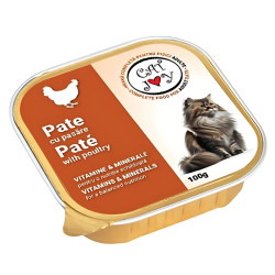 Hrana umeda pentru pisici, Cat Joy, adult, pui, 100 g