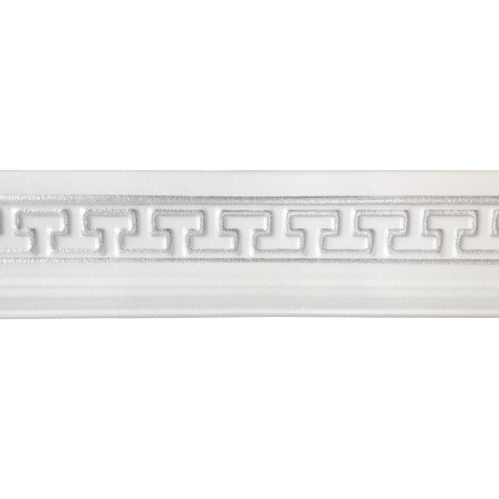 Bagheta decorativa polistiren CM17-RWS, clasic, alb, 200 x 9.5 cm