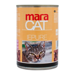 Hrana umeda pentru pisici, Maracat, adult, carne de iepure, 410 g