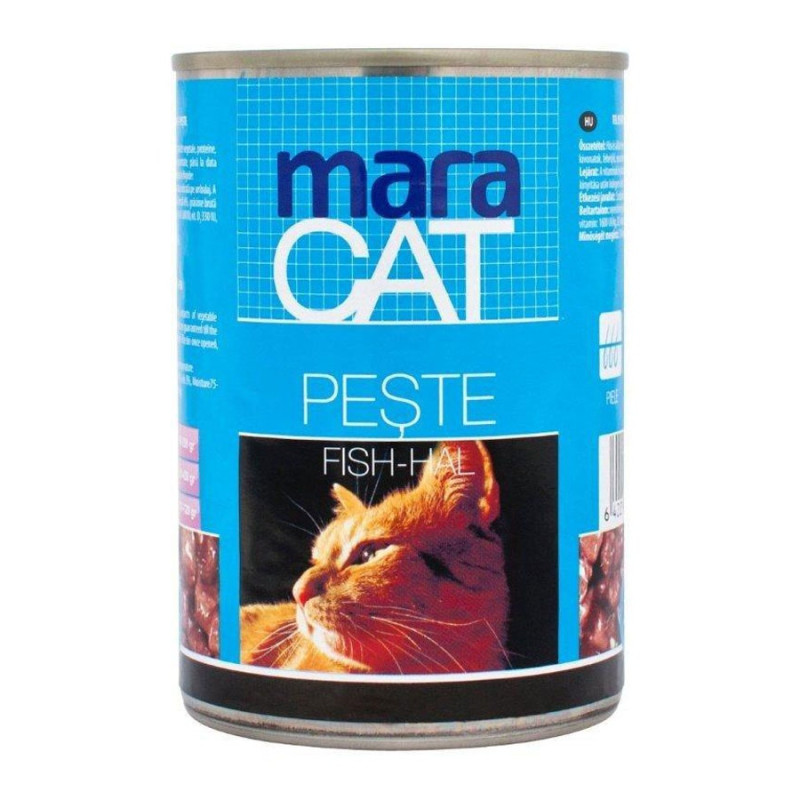 Hrana umeda pentru pisici, Maracat, adult, carne de peste, 410 g Hrana umeda pentru pisici, Maracat, adult, carne de peste, 410 g