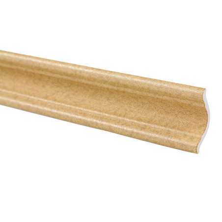 Bagheta decorativa polistiren extrudat  BUK M3-05, clasic, nisip, 200 x 4.5 x 0.5 cm