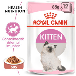 Hrana umeda pisica junior Royal Canin Kitten, in sos, 85 g