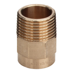 Adaptor bronz, interior-exterior, 15 mm x 3/8", 4243G