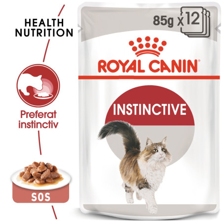 Hrana umeda pisica Royal Canin Instinctive Adult, in sos, 85 g