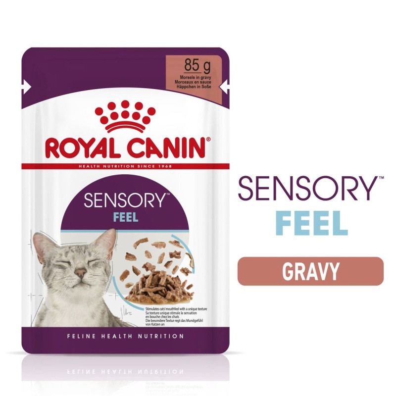 Hrana umeda pisica Sensory Feel Adult, in sos, 85 g Hrana umeda pisica Sensory Feel Adult, in sos, 85 g