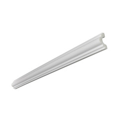 Bagheta decorativa polistiren extrudat SKFP 40, modern, alb, 150 x 4 x 2.1 cm