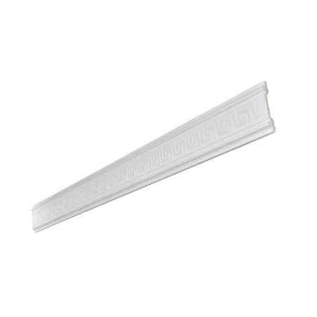 Bagheta decorativa polistiren extrudat SKFP 48.1, modern, alb, 150 x 4.8 x 0.9 cm
