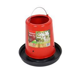 Hranitoare pentru pasari, plastic, cu maner, 13 kg, 40 x 32.5 cm