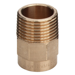 Adaptor bronz, interior-exterior, 18 mm x 1/2", 4243G