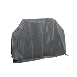 Husa protectie gratar Versay, poliester, gri, 132 x 56 x 104 cm