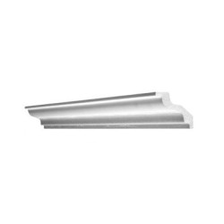 Bagheta decorativa polistiren S100, clasic, alb, 200 x 7 x 7 cm