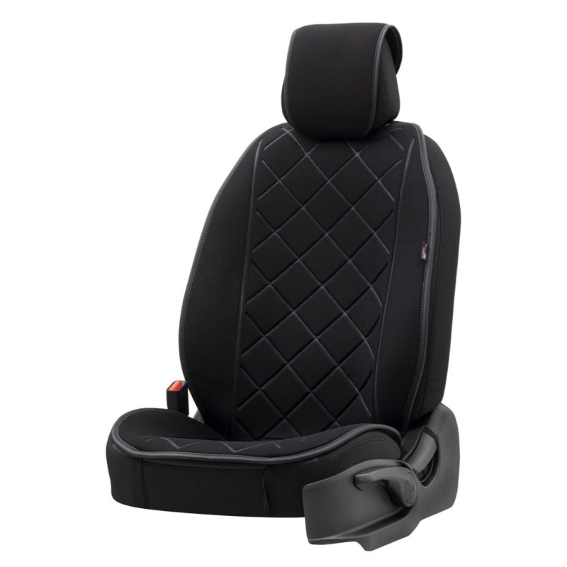 Husa scaun auto, Otom Active Pro, universala, textil, negru, 50 x 120 x 1 cm