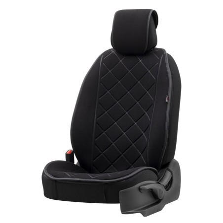 Husa scaun auto, Otom Active Pro, universala, textil, negru, 50 x 120 x 1 cm