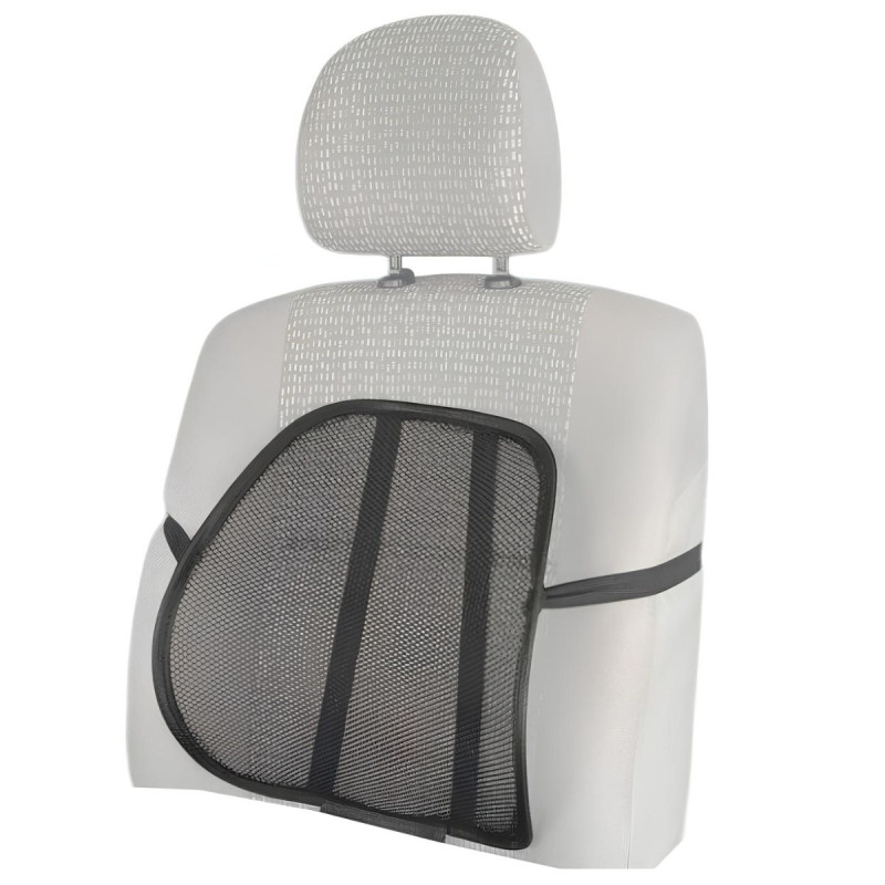Husa scaun auto, tip suport lombar, universal, mesh, negru Husa scaun auto, tip suport lombar, universal, mesh, negru