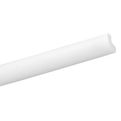 Bagheta decorativa polistiren Sasanna H15, clasic, alb, 200 x 2 x 2 cm