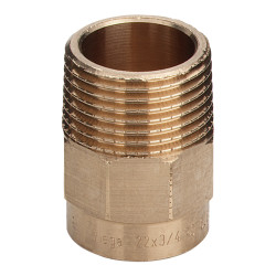Adaptor bronz, interior-exterior, 18 mm x 3/4", 4243G