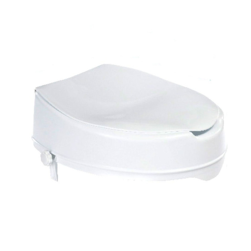 Inaltator WC, cu capac, Davo Pro 38065, alb, 36 x 40 x 10 cm