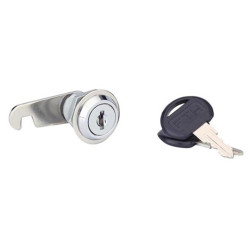 Incuietoare pentru cutii postale Thirard, nichelata, cu 2 chei, 20 mm