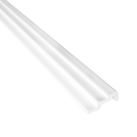 Bagheta decorativa polistiren X-45, clasic, alb, 200 x 2.5 x 6 cm